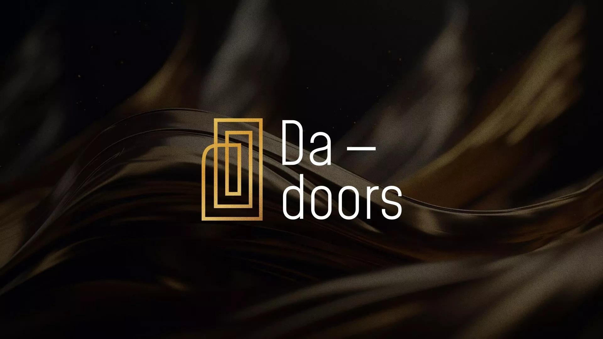 Разработка логотипа для компании «DA-DOORS» в Катав-Ивановске